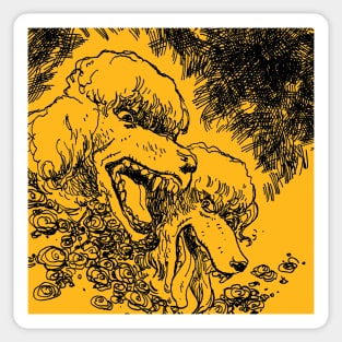 Pissed Off Poodles Sticker